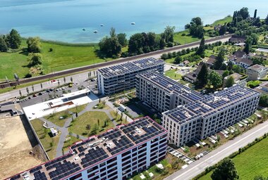 Luftaufnahme AuPark Wädenswil | © NeoVac