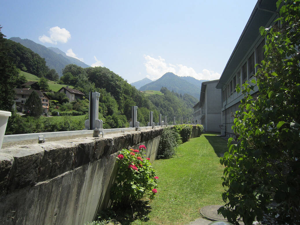 Mobile Hochwasserschutzelemente Gemeinde Glarus