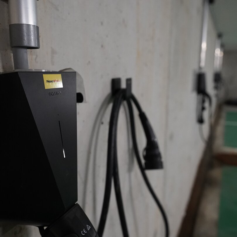 Ladestation im «Blumenpark» | © NeoVac