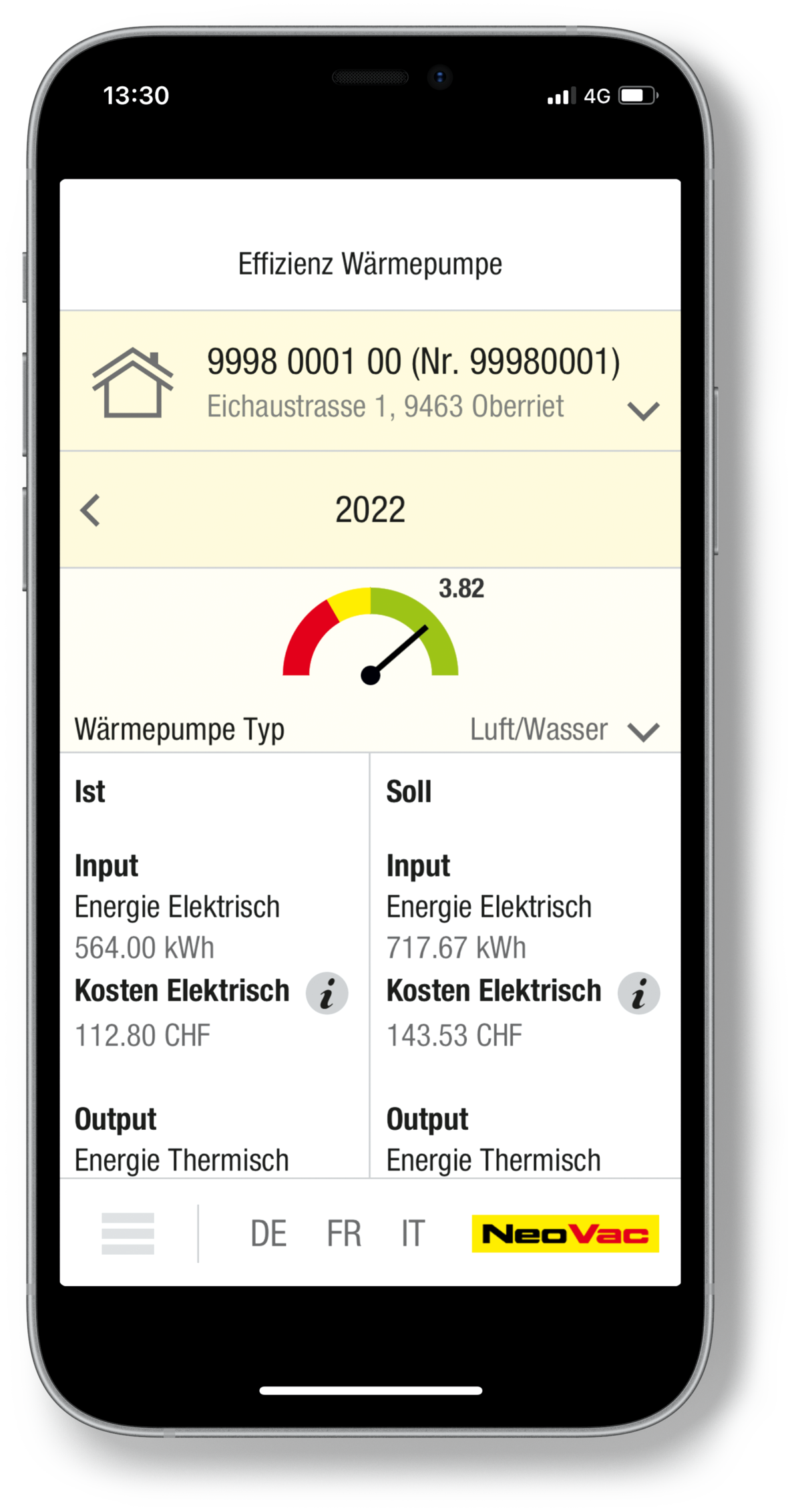 NeoVac Wärmepumpenzähler-App | © NeoVac NeoVac Wärmepumpenzähler-App | © NeoVac