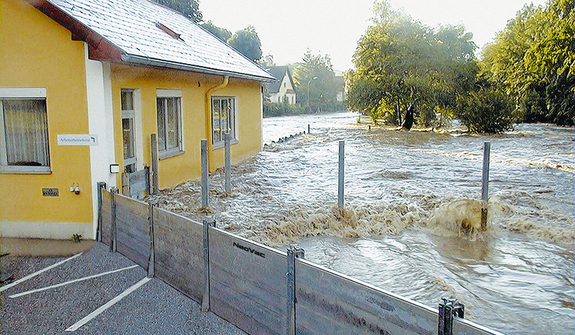 Hochwasserschutz NeoVac | © NeoVac