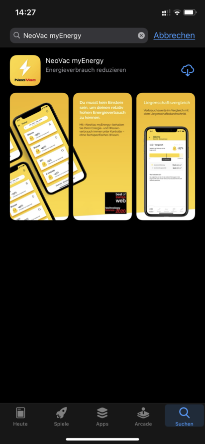 QR-Code scannen oder App-Store öffnen | © NeoVac