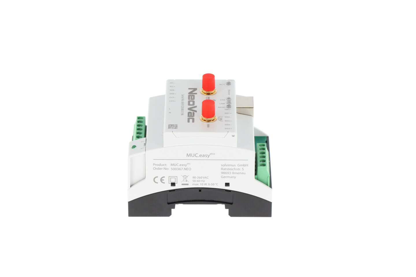 NeoVac MUC Easy Plus Datenzentrale