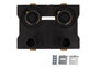 Montageblock Duo/Koaxial | © NeoVac